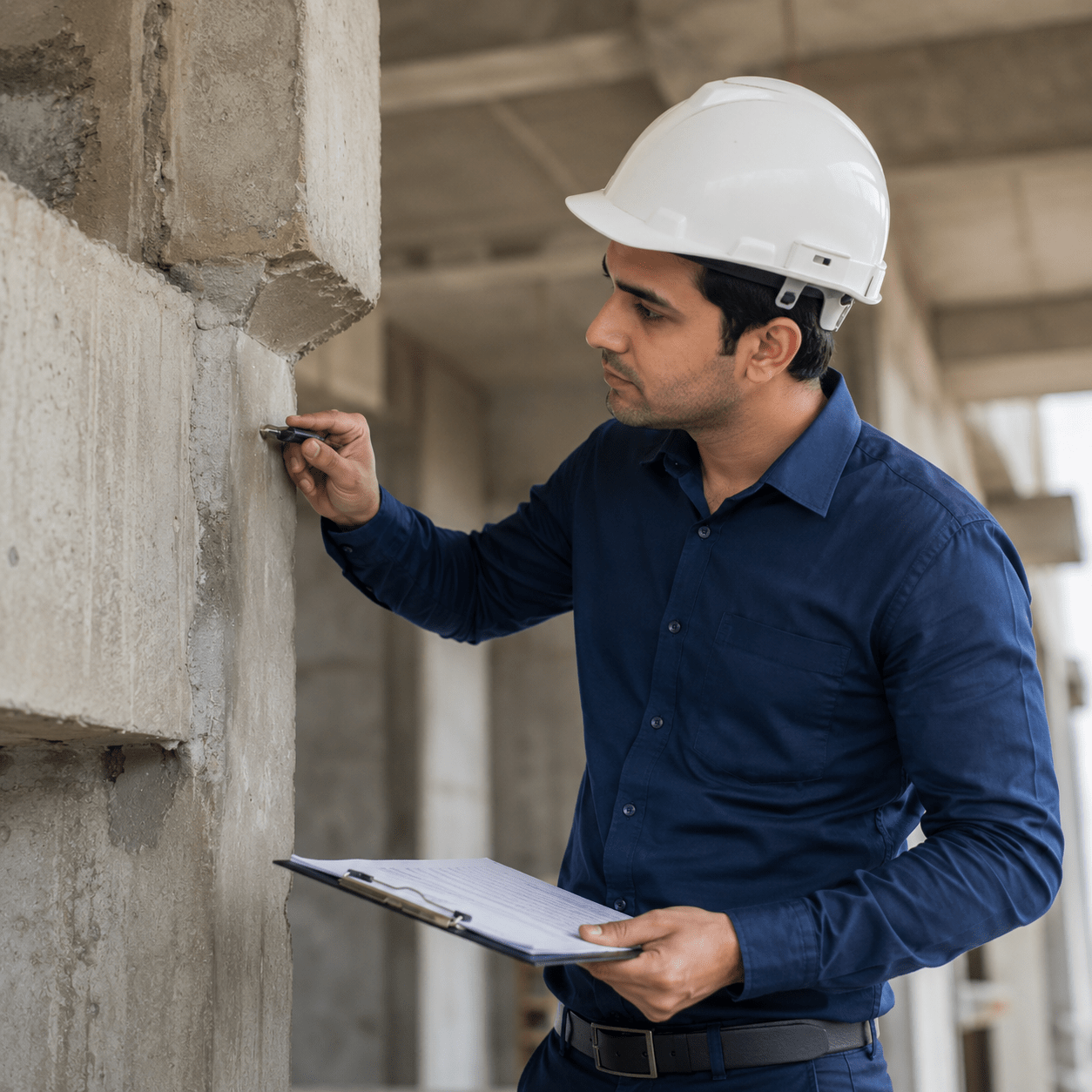 On-site field inspection
